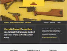 Tablet Screenshot of conraddowdell.com